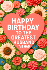 Husband Birthday